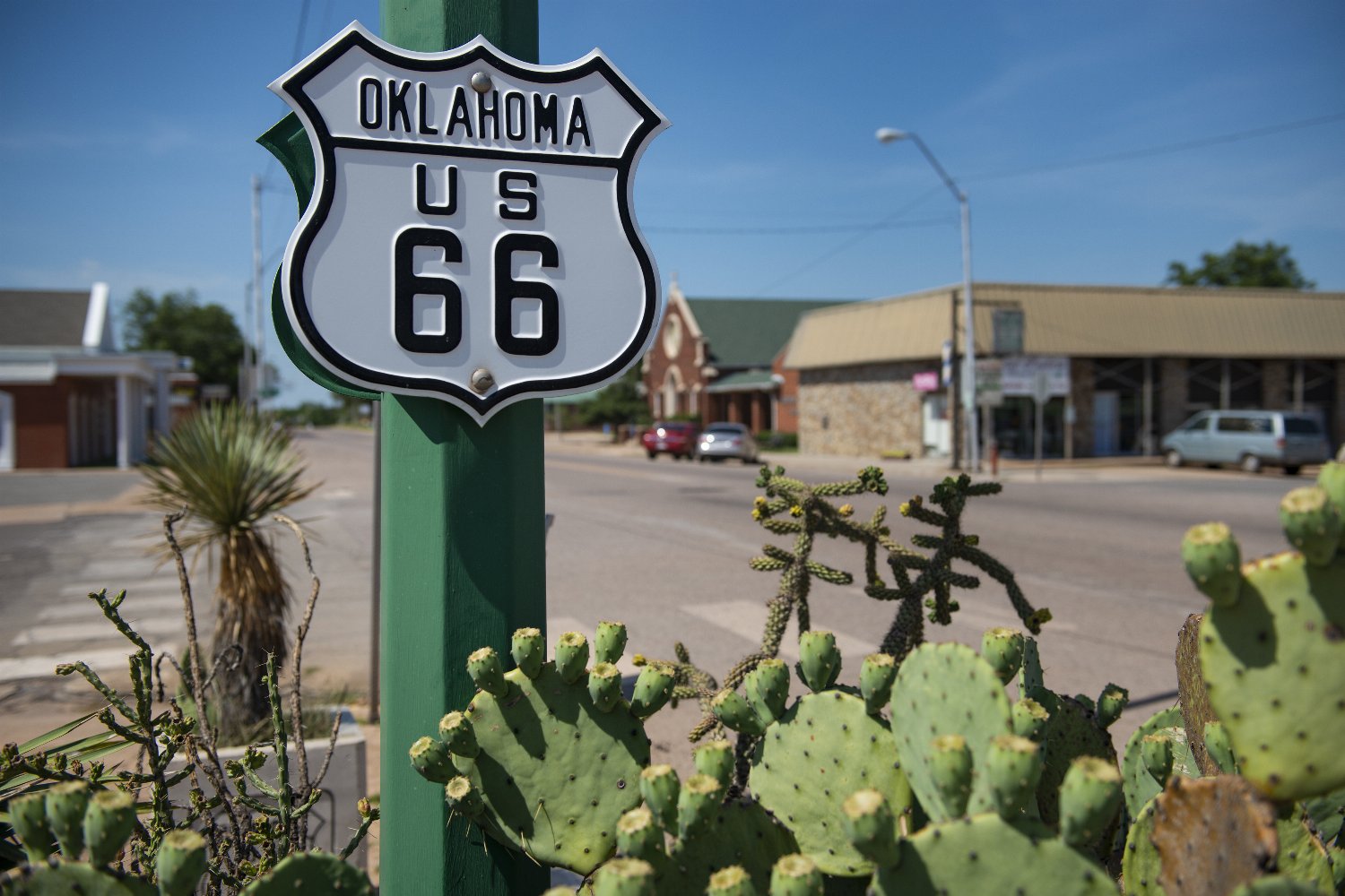 Historische Route 66 in Oklahoma