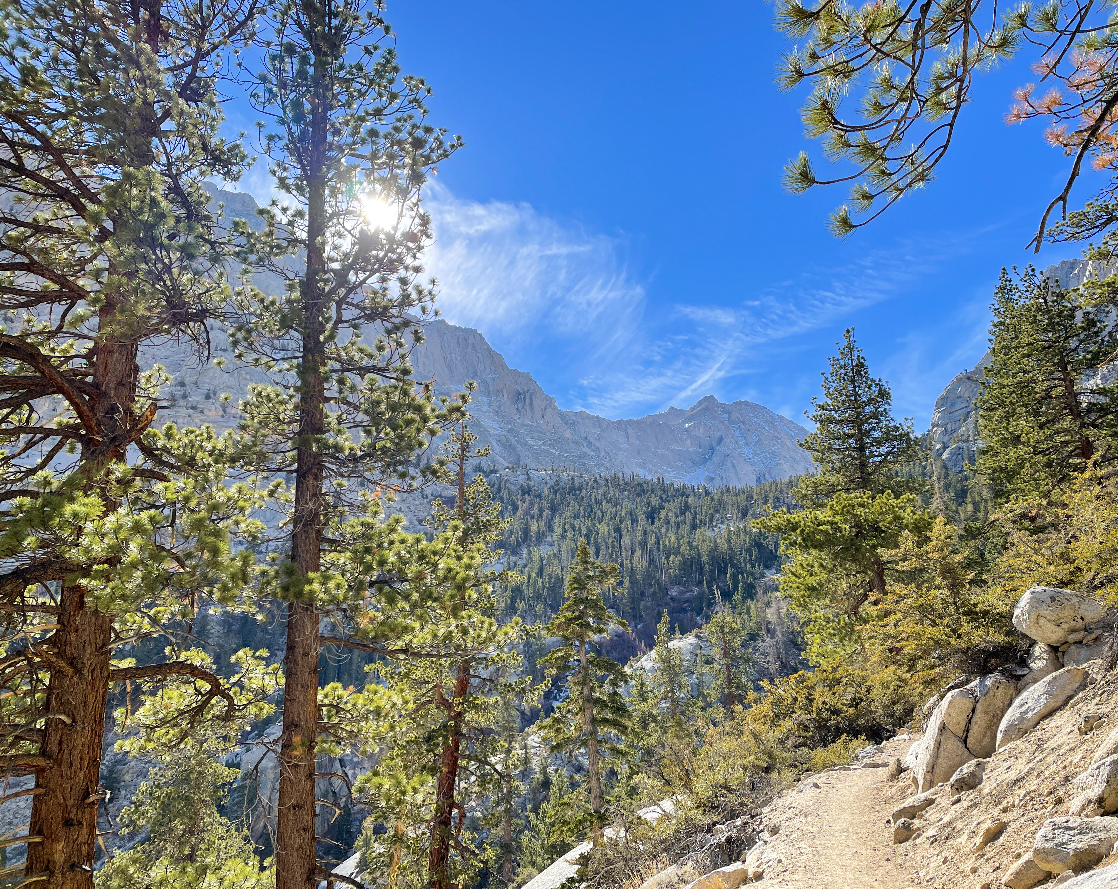 Mount Whitney an der Grenze zum Sequoia National Park