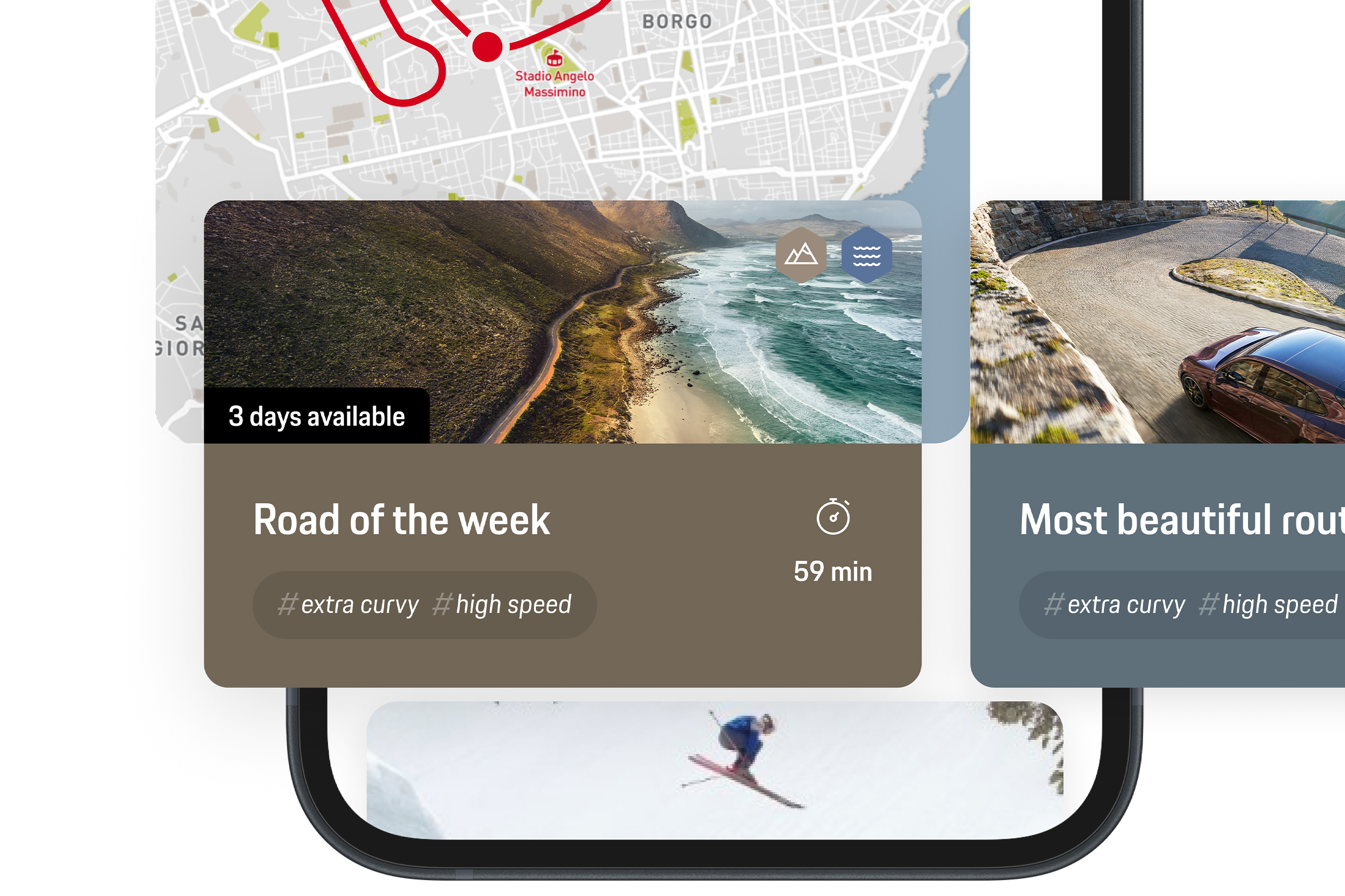 Scenic routes shared by the ROADS community