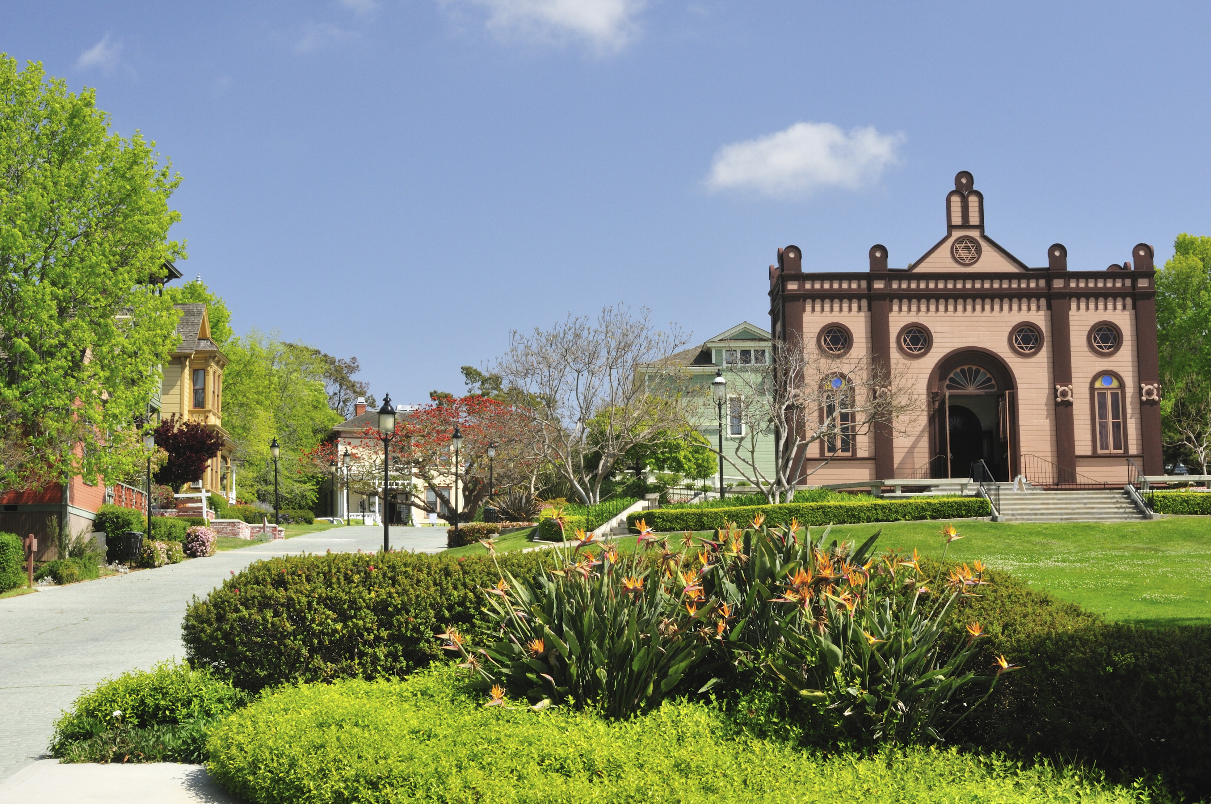 Heritage Park Row in der Altstadt von San Diego