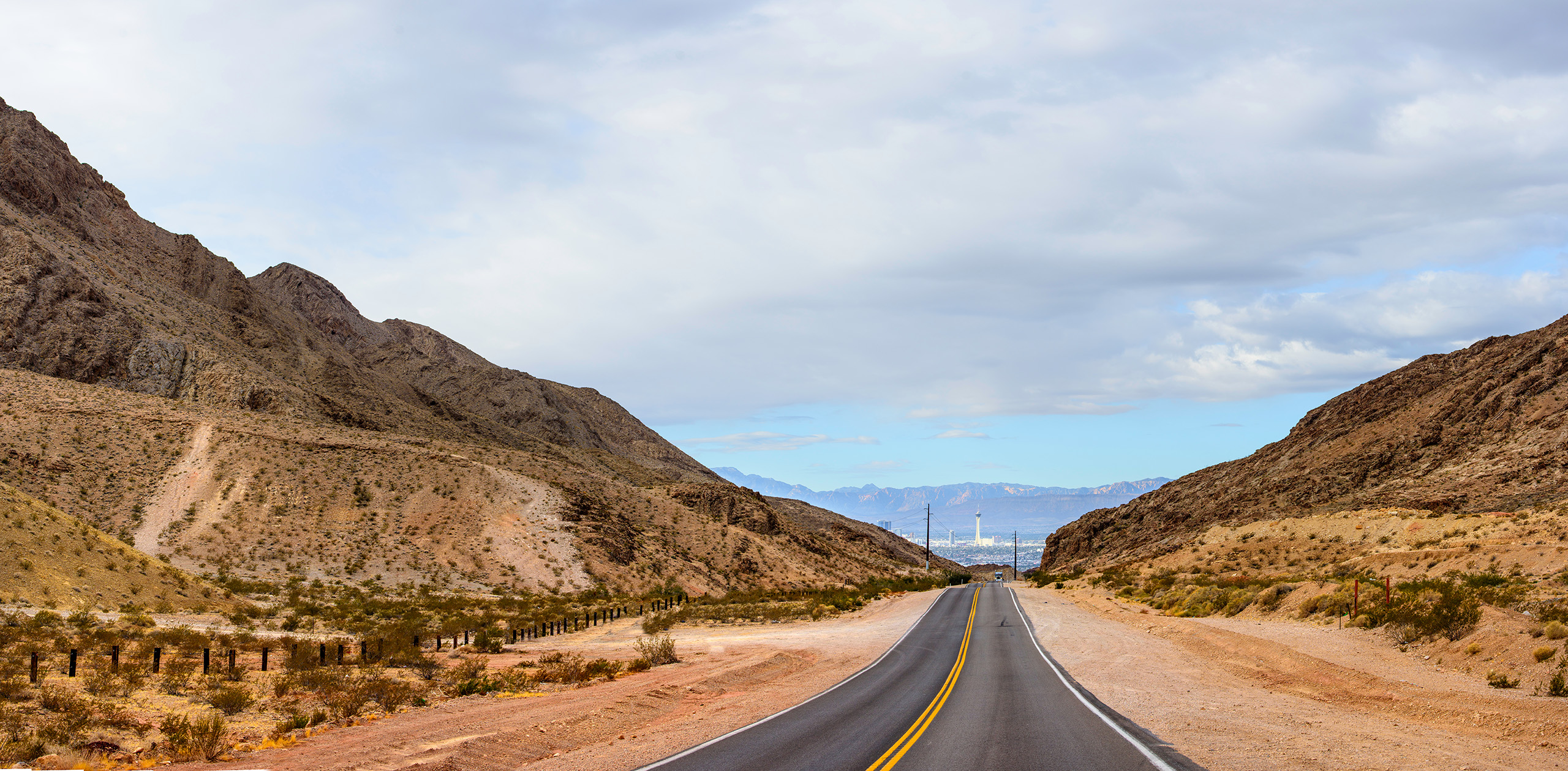 Las Vegas Scenic Drives Desert Road in Sin City