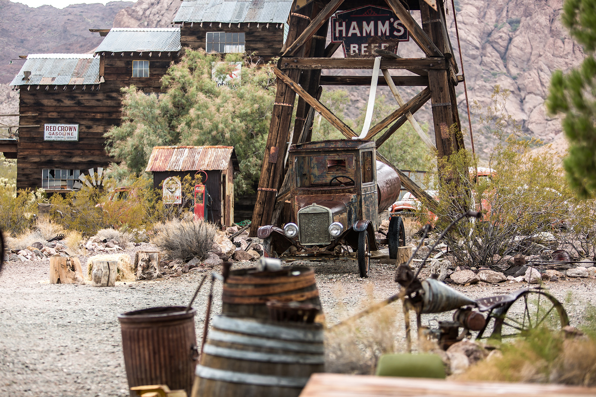 Las Vegas Scenic Drives Nelson Ghost Town